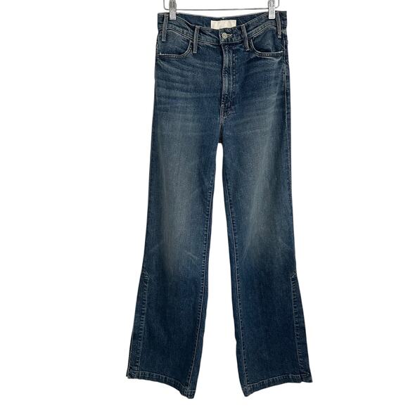 MOTHER Denim - Mother The Hustler Sidewinder Jeans 27 Cowboys Don’t Cry Flare High Rise
